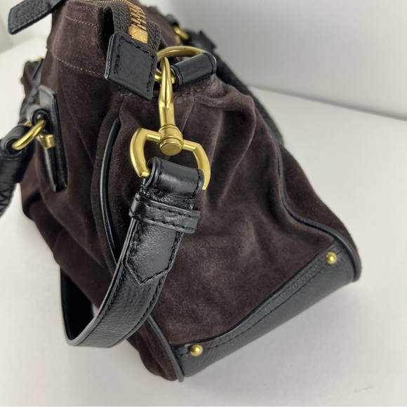 Banana Republic Gold Hardware Crossbody Bag Rope Handles - Picture 2 of 9